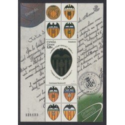 España Spain 5299 2019 Efemérides Centenario del Valencia MNH España Spain 5299 2019 Efemérides Centenario del Valencia MNH