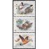 Rusia 5641/43 1989 Fauna Patos y gansos MNH