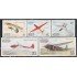 Rusia 4933/37 1982 Historia del deslizamiento Aviones MNH