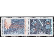 Polonia Poland 2824/25 1986 Astrónomo Kamienski Cometa MNH