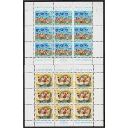 Yugoslavia 1740/41 1980 Minihojita Encuentro de infantes de Europa MNH Yugoslavia 1740/41 1980 Minihojita Encuentro de infantes de Europa MNH