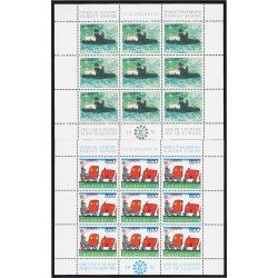 Yugoslavia 1553/54 1976 Minihojita Alegría de europa Infantes MNH
