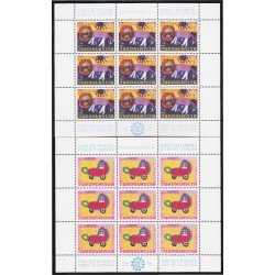 Yugoslavia 1504/05 1975 Minihojita Alegría de europa MNH