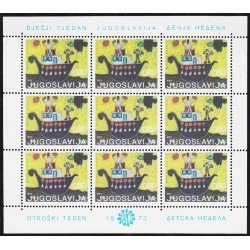 Yugoslavia 1405 1973 Minihojita Semana europea del infante MNH Yugoslavia 1405 1973 Minihojita Semana europea del infante MNH