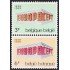 Bélgica 1489/90 1969 Europa Conferencia europea de telecomunicaciones MNH