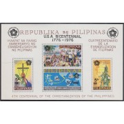 Filipinas HB 9 1976 Bicentenario de la Independencia de estados Unidos MNH