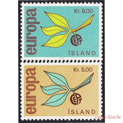 Islandia 350/51 1965 Europa MNH