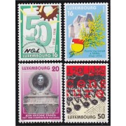 Luxemburgo 1390/93 1998 Aniversarios MNH