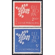 Luxemburgo 601/02 1961 Europa MNH