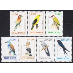Moldavia 50/56 1993 Fauna Pájaros Birds MNH Moldavia 50/56 1993 Fauna Pájaros Birds MNH