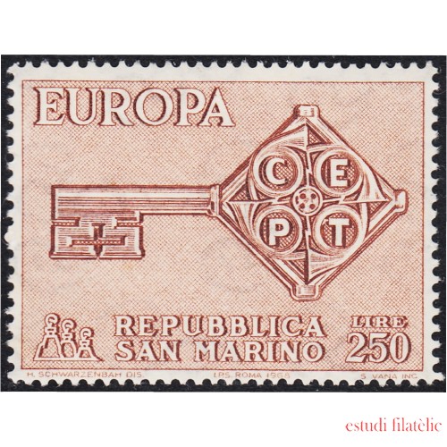 San Marino 720 1968 Europa MNH