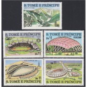Santo Tomé y Príncipe 598/02 1980 Juegos olímpicos de Moscú MNH 