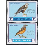 Montenegro SN 2000 Aves Pájaros Birds MNH 