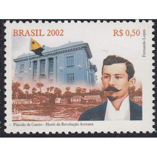 Brasil Brazil 2797 2002 100° de la Revolución Acreana MNH