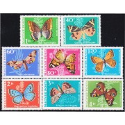 Hungría Hungary 2034/41 1969 Mariposas Butterflies MNH