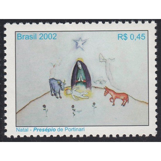 Brasil Brazil 2798 2002 Navidad MNH