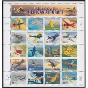 Estados Unidos USA 2610/29 1997 Aviones americanos clásicos MNH