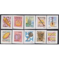 Brasil Brazil 2812A/20A 2002 Serie Corriente. Instrumentos Musicales MNH