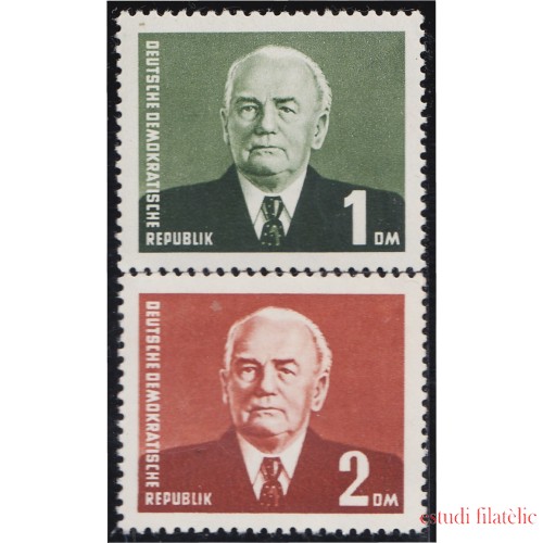 Alemania Oriental 78/79 1953 Presidente Pieck MNH