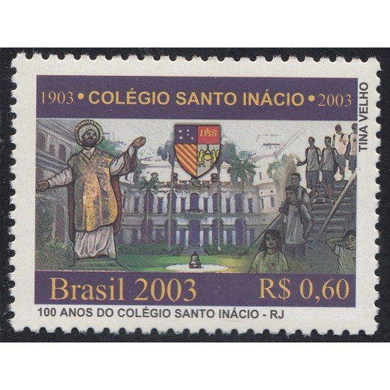 Brasil Brazil 2835 2003 100° del Colegio San Ignacio MNH