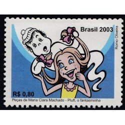 Brasil Brazil 2836 2003 Libros de Maria Clara Machado, autora dramática MNH Brasil Brazil 2836 2003 Libros de Maria Clara Machado, autora dramática MNH