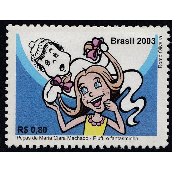 Brasil Brazil 2836 2003 Libros de Maria Clara Machado, autora dramática MNH