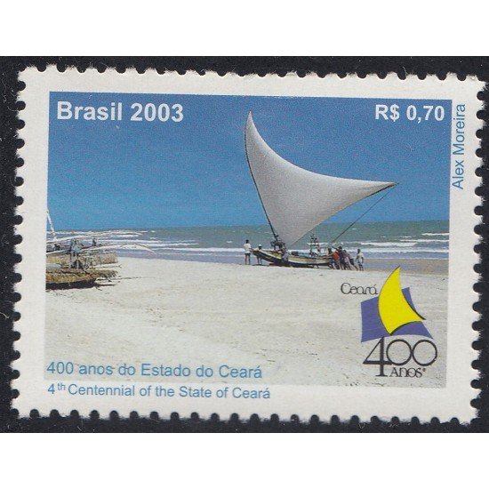 Brasil Brazil 2837 2003 400 Años del Estado de Cearà MNH