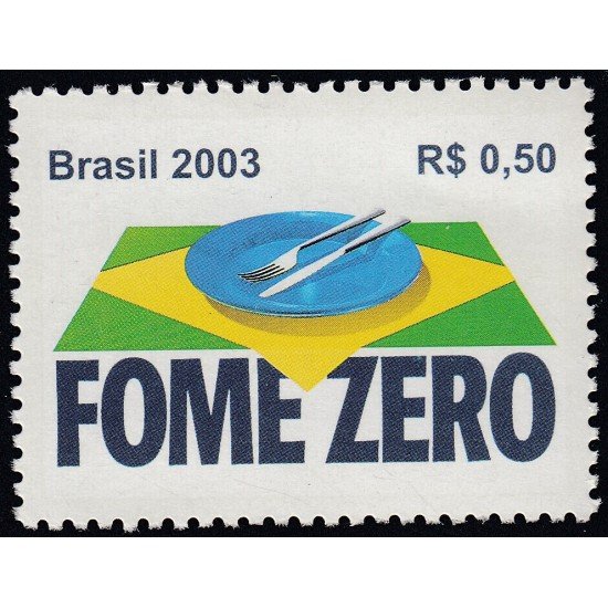 Brasil Brazil 2849 2003 Programa Fome zero MNH