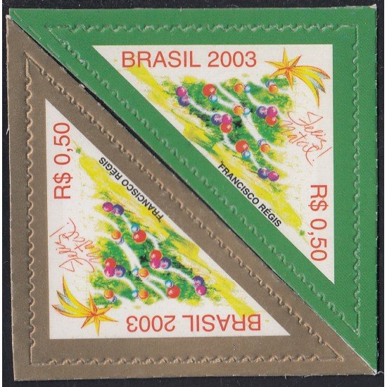 Brasil Brazil 2850/51 2003 Navidad Chritsmas MNH