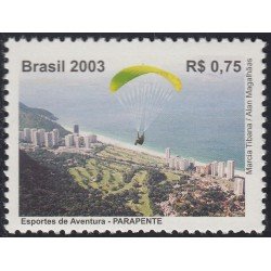 Brasil Brazil 2857 2004 Serie corriente Deportes Parapente MNH Brasil Brazil 2857 2004 Serie corriente Deportes Parapente MNH