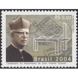 Brasil Brazil 2864 2004 100° del Nacimiento de D. Vicente Scherer MNH Brasil Brazil 2864 2004 100° del Nacimiento de D. Vicente Scherer MNH