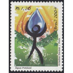 Brasil Brazil 2867 2004 Mercosur. Agua Potable MNH Brasil Brazil 2867 2004 Mercosur. Agua Potable MNH