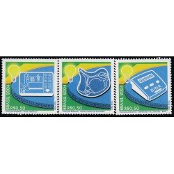 Brasil Brazil 2883/85 2004 Inventos Brasileños MNH Brasil Brazil 2883/85 2004 Inventos Brasileños MNH
