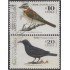 Chile 1515/16  Serie Corriente. Pájaros de Chile usados