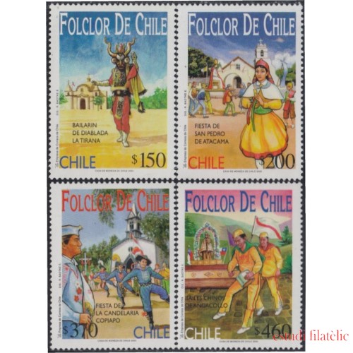 Chile 1546/49 2000 Folklore MNH