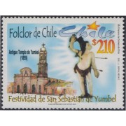Chile 1575 2001 Folklore. Fiesta de San Sebastián de Yumbel MNH
