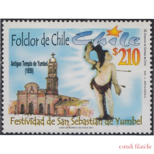 Chile 1575 2001 Folklore. Fiesta de San Sebastián de Yumbel MNH