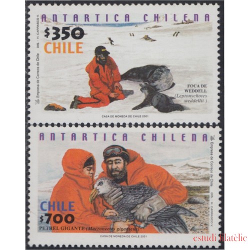 Chile 1596/97 2001 Antartida Chilena MNH