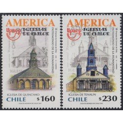 Chile 1598/99 2001 Serie América UPAEP. Patrimonio Mundial MNH Chile 1598/99 2001 Serie América UPAEP. Patrimonio Mundial MNH
