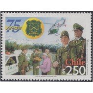 Chile 1630 2002 75 Años del Cuerpo de Policía Chileno MNH