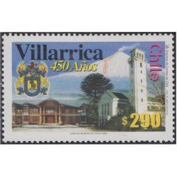 Chile 1632 2002 450 Años de la Ciudad de Villarrica MNH Chile 1632 2002 450 Años de la Ciudad de Villarrica MNH