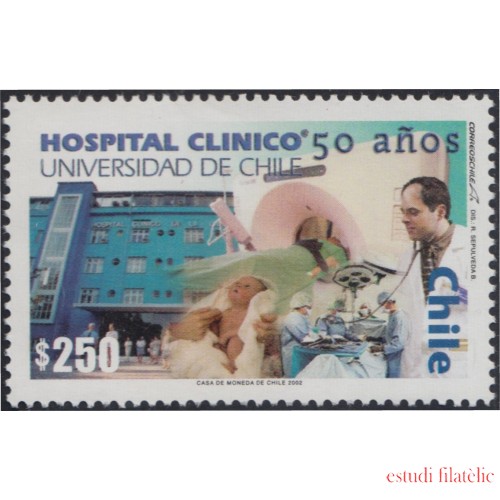 Chile 1648 2002 50 Años del Hospital Clínico Universitario MNH