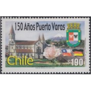 Chile 1655 2002 150 Años de la Ciudad de Puerto Varas MNH