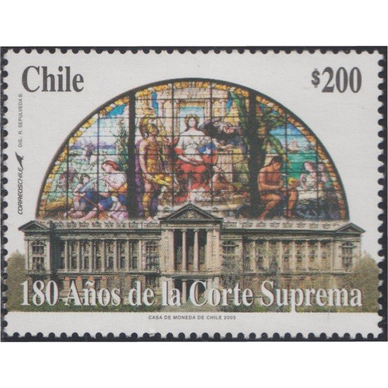 Chile 1664 2003 180 Años de la Corte Suprema MNH