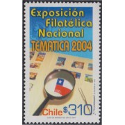 Chile 1676 2004 Exposición Filatélica Tematica 2004 MNH