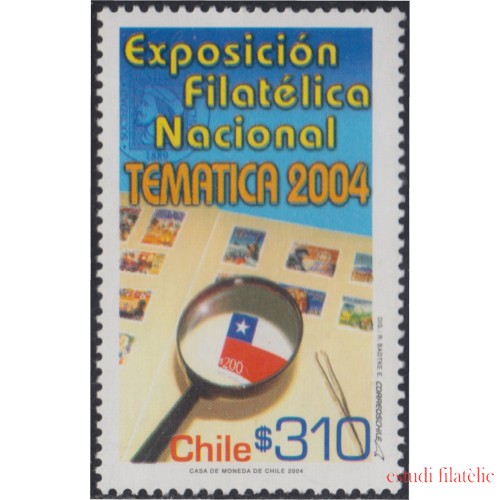 Chile 1676 2004 Exposición Filatélica Tematica 2004 MNH