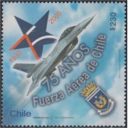 Chile 1679 2005 75 Años de la Armada aérea chilena MNH