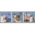 Chile 1681/83 2005 En memoria de SS Juan Pablo II MNH