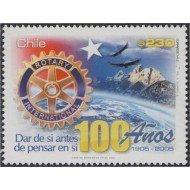 Chile 1685 2005 100° de Rotary Club Internacional MNH