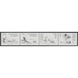 Chile 1686a/89a 2005 400 Años de Don Quijote de la Mancha. setenant MNH Chile 1686a/89a 2005 400 Años de Don Quijote de la Mancha. setenant MNH